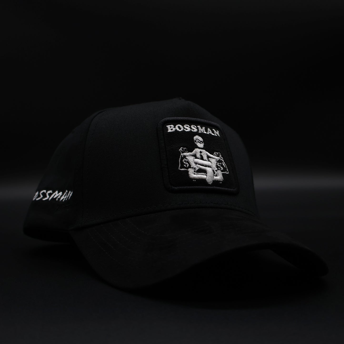 Bossman - Black Suede Brim
