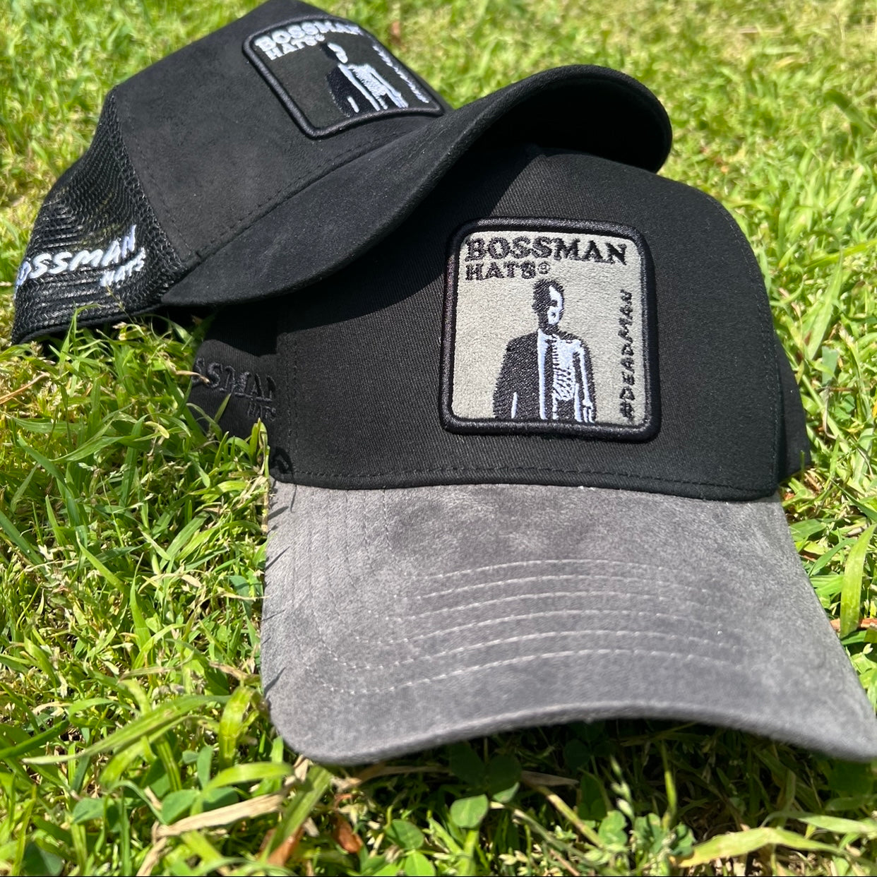 #Deadman - Black/Gray Hat
