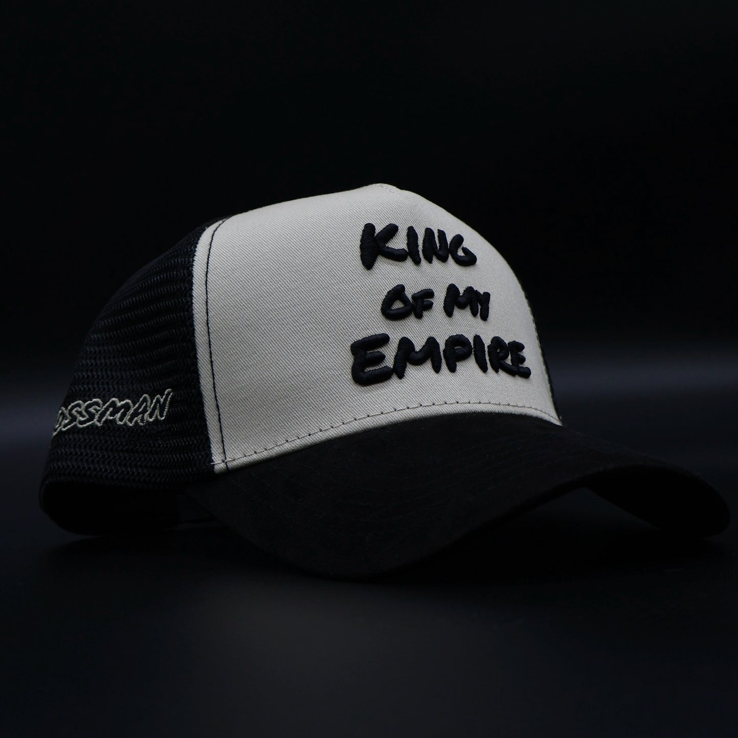 King of my Empire - Beige/Black Trucker Hat