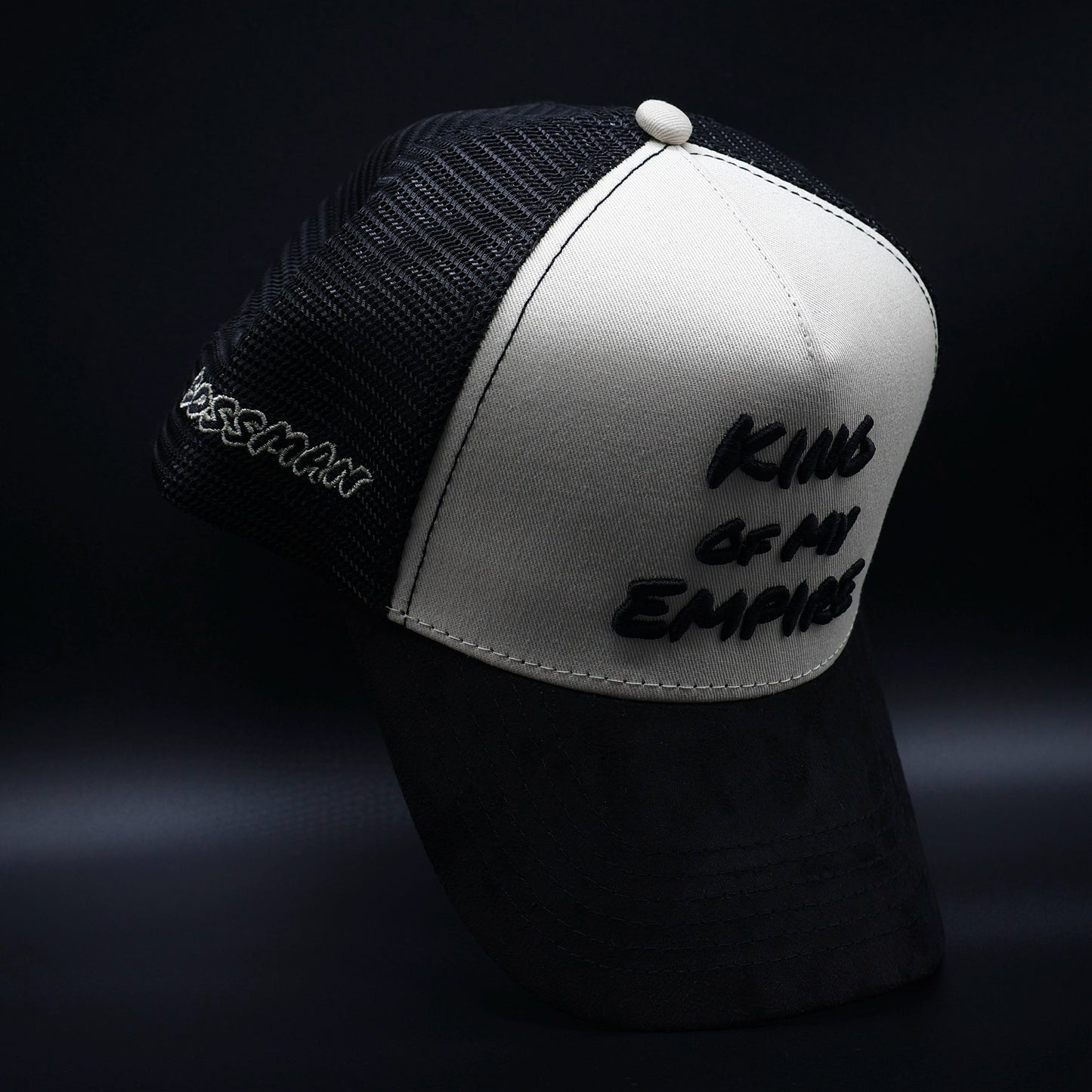 King of my Empire - Beige/Black Trucker Hat